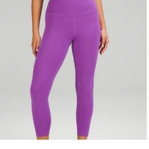 Lululemon Athletica Purple Align HR Pants
